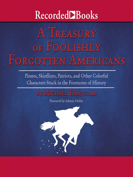Title details for Treasury of Foolishly Forgotten Americans by Michael Farquhar - Available